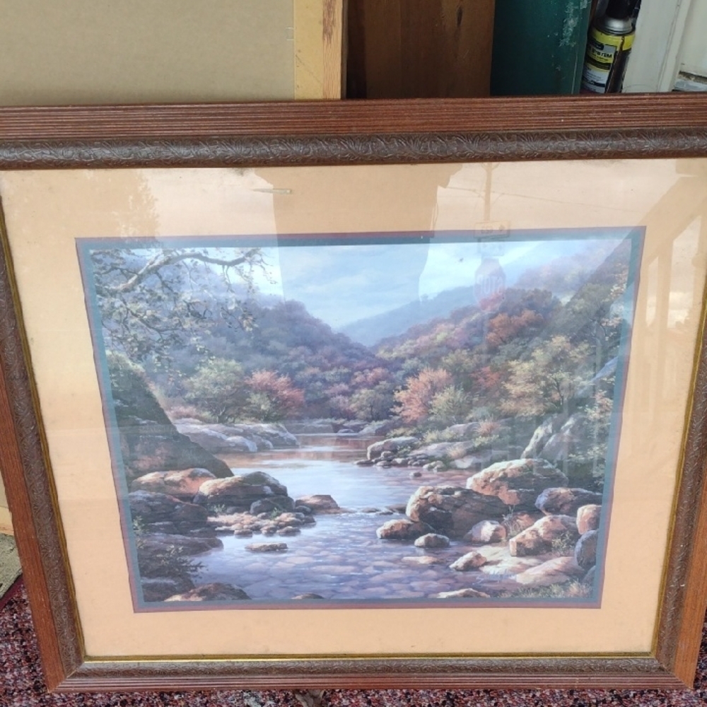 Framed Landscape Art Print
